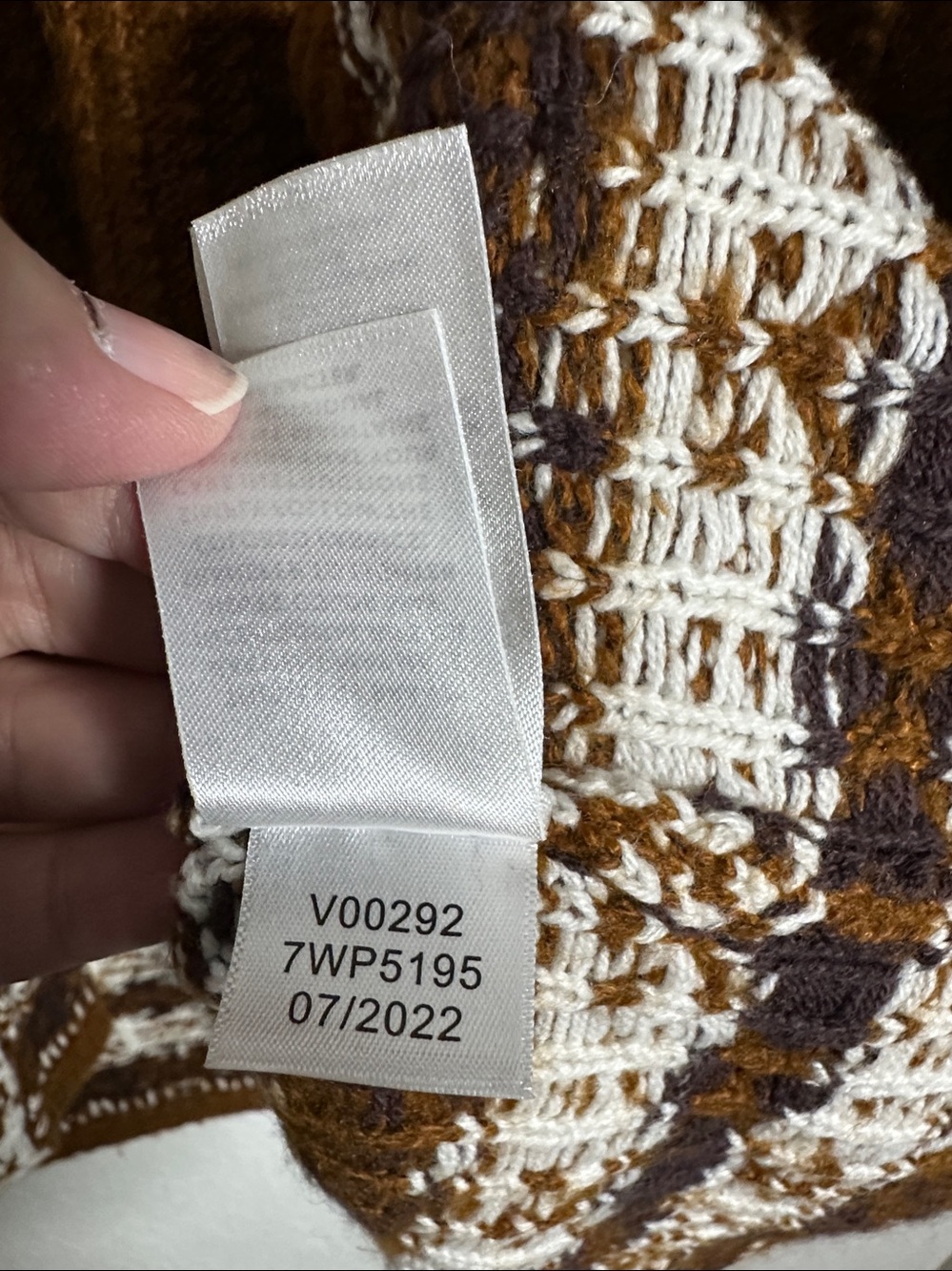Lucky Brand Southwestern BOHO Knit Open Cardigan Sweater with Pockets Size XL - Picture 10 of 10